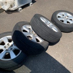 タイヤホイール（ハリアー純正品、夏タイヤ付き）