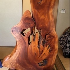 木 衝立 一枚板