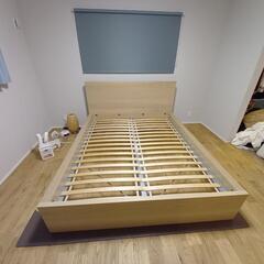 IKEA ベッド マットレス付