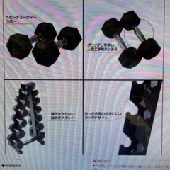 【ほぼ未使用】INSPIRE ラバーダンベル