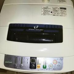 ドタキャンで再開/簡易乾燥機能付　全自動洗濯機 4.2kg