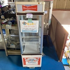^_^ バドワイザー　冷蔵ショーケース　引き取りもしくは岡山県配...