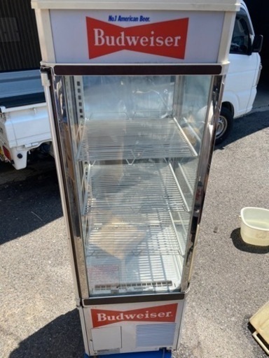 ^_^ バドワイザー　冷蔵ショーケース　引き取りもしくは岡山県配達できます。