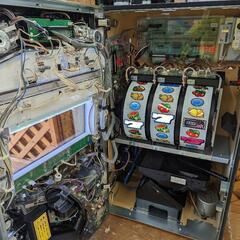 パチスロ実機 パイオニア オアシスデイズ コイン不要機  ID：126-011055-007