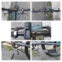 自転車　EIZERアイゼルZ501　ミニベロ　20インチ　機械式メカニカルディスクブレーキ　ダブルレッグセンタースタンド付き