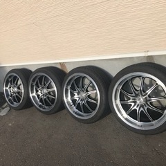 値下げ！タイヤ付きホイール 4穴 サクシード等