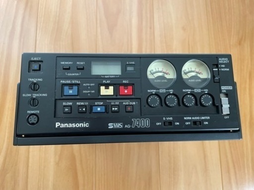 ビデオデッキ【パナソニックAG-7400 S-VHS】