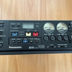 ビデオデッキ【パナソニックAG-7400 S-VHS】