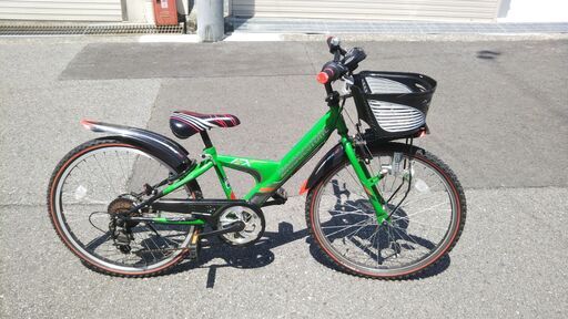 自転車　ブリジストン(グリーン)　24型