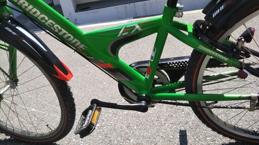 その他 自転車　ブリジストン(グリーン)　24型