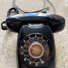 黒電話600型　使用は不可