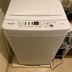 取引中　全自動洗濯機 5.5kg