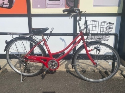 AEGIS 自転車　赤