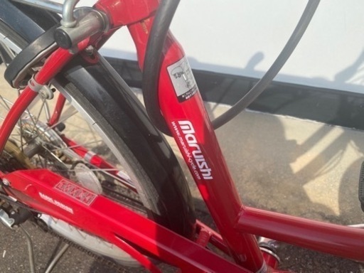 自転車 AEGIS 自転車 赤