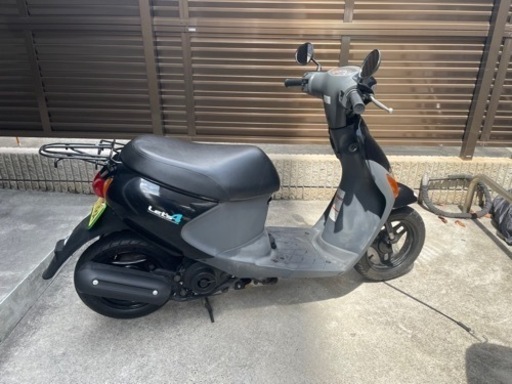 レッツ4 （4スト、実動、廃車済） レッツ4スクーター Let's4 原付2種登録（56cc）黄色ナンバー 廃車済み