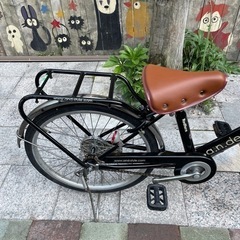 2422】子供車 a.nデザイン 20インチ 前後タイヤ新品 11,600円（防犯 