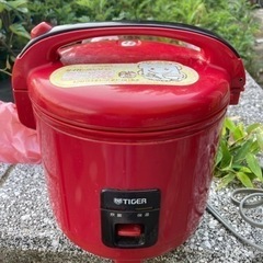 タイガ-の炊飯器2合炊き