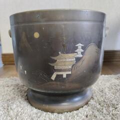 銅製　火鉢