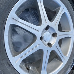 早い者勝ち　アルミ付タイヤ　タイヤおまけ　215/45r17 カローラフィールダー使用