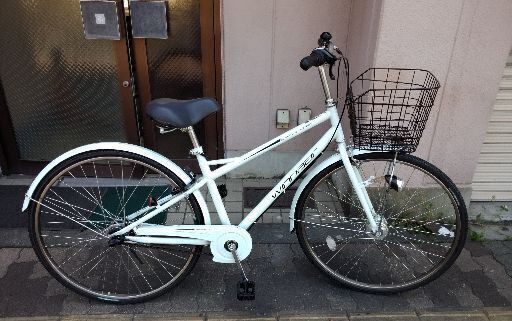 Winnaar 27吋シティーサイクル 内装3段/LEDオート/アイスブルー