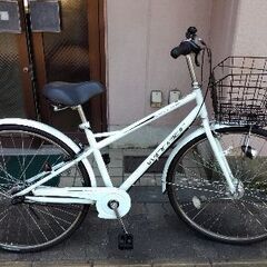 Winnaar 27吋シティーサイクル 内装3段/LEDオート/アイスブルー - その他 