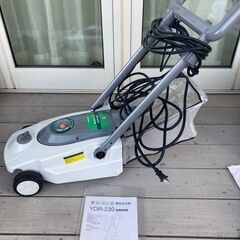 ロータリー式電気芝刈機 YDR-230（山善）　※芝生スパイク付
