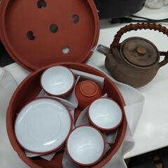 【売ります】台湾風　茶器　素焼き【中古美品】