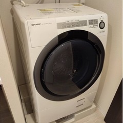 ドラム式洗濯機　シャープ　ES-S7C 2019年製