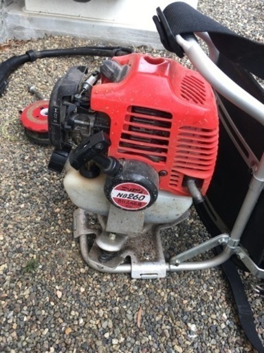 最終投稿美品ニッカリNB260背負式草刈機