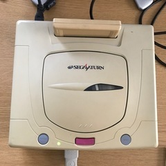 SEGA SATURN ゲーム機1式+ソフト1本付き