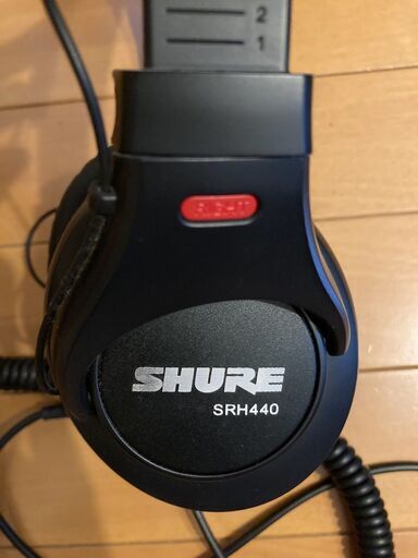 SHURE SRH440 モニタリングヘッドフォン※箱なし