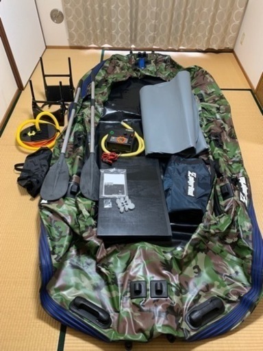 新品未使用！値下げしました！ゼファーボートZE-295TS！オプション沢山！