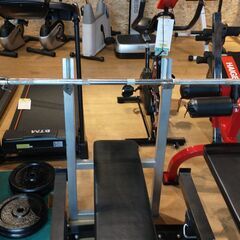 モノマニアスポーツ】ベンチ台、セーフティラックSet