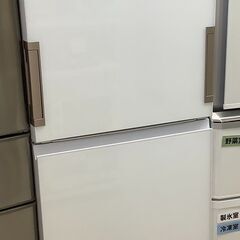 SHARP/シャープ 3ドア冷蔵庫 350L 両開き 自動製氷機能付き SJ-GE35G-W 2021年製 ホワイト【ユーズドユーズ名古屋天白店】J1740 SHARP/シャープ 3ドア冷蔵庫 350L 両開き 自動製氷機能付き SJ-GE35G-W