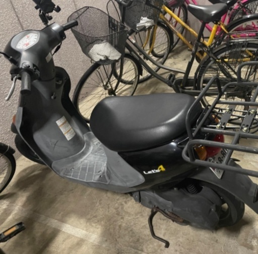 【豊島区】原付　スズキ　レッツ4　バイク　50cc