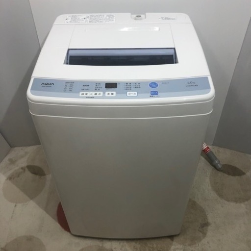 洗濯機 アクア 6kg 2015年製 プラス3000円〜配送可能! ☆その他多数出品中！