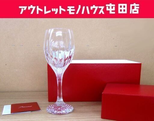 箱汚れありますバカラ ワイングラス  使用品\nグラス本体 箱