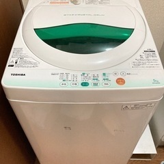 東芝2013製5㎏全自動洗濯機