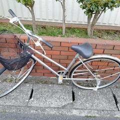 (chariyoshy 出品)27インチ自転車　シルバー
