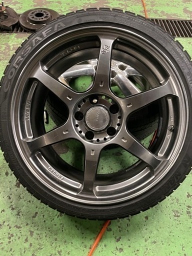 【送料無料】【良好品】RAYS ボルクレーシング VR G2 18in 2本 PCD114.3 9.5J +43 鍛造品 FORGED シルビア スカイライン マークⅡ RX-7 RAYS レイズ VOLK RACING ボルクレーシング VR G2 18インチ7.5J