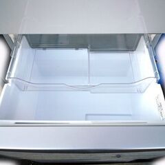 【自社配送は札幌市内限定】日立 R-S37BMV ノンフロン冷凍冷蔵庫 3ドア 真空チルドV 365L 2012年製 自動製氷