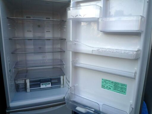 【自社配送は札幌市内限定】日立 R-S37BMV ノンフロン冷凍冷蔵庫 3ドア 真空チルドV 365L 2012年製 自動製氷 自社配送は札幌市内限定】日立 R-S37BMV ノンフロン冷凍冷蔵庫 3ドア