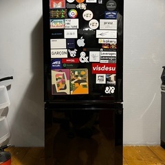 【無料/早期希望】MITSUBISHI 冷凍冷蔵庫 黒