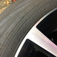 エスティマ　純正　ホイールタイヤセット