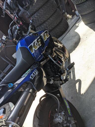カスタム多数 KSR110 乗って帰れます 自賠責付き