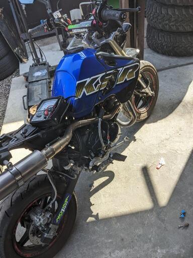 カスタム多数 KSR110 乗って帰れます 自賠責付き