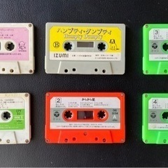 マタニティーミュージック＆英語の歌テープ6巻52曲