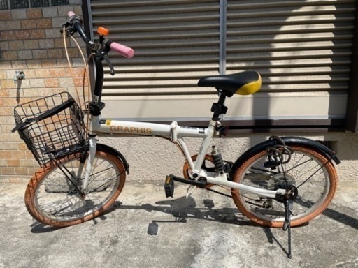 折りたたみ自転車 20インチ ギヤ付き