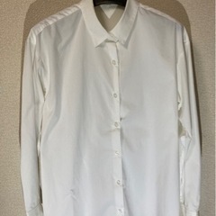 レディース長袖白シャツ１３号