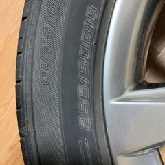 レクサス600後期純正タイヤホイール4本